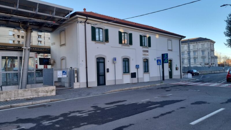 Meda – riaperta la sala d’attesa della stazione