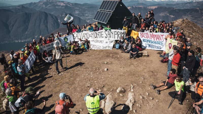 Oltre duemila firme per tutelare il Monte San Primo
