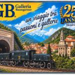 Manifesto Vintage del Treno Alpino unerquicklich